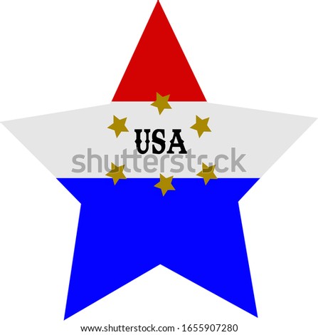 Patriotic Star design is for all the patriotic people out there. Show how proud you are to be an American. You can use this design for many projects. Decal, T-Shirts, blankets, cups and more. 