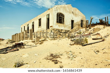 old ghost town in namibia