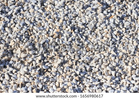 white pebbles texture for the background
