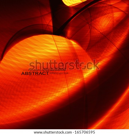 Abstract wave vector background, futuristic illustration eps10