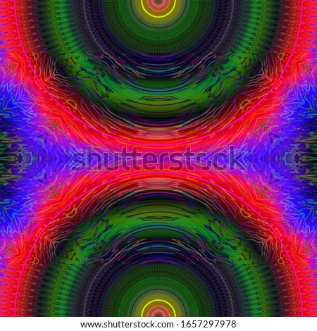 Kaleidoscopic background, abstract colorful texture, illustration