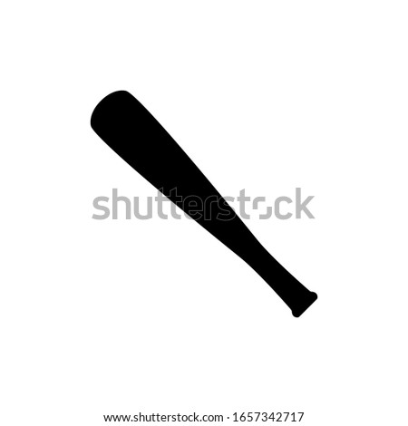 Baseball bat icon vector illustration template