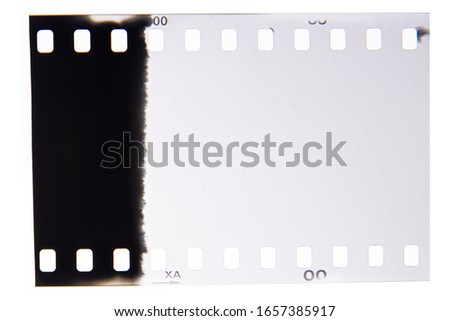 35mm film Scan of the negative.With white space. Royalty-Free Stock Photo #1657385917
