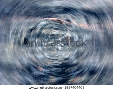 Blue background, abstract background radial blur.