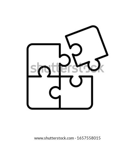 Problem Solving Vector Outline illustration. Business Growth and investment Icon. EPS 10 File  Royalty-Free Stock Photo #1657558015