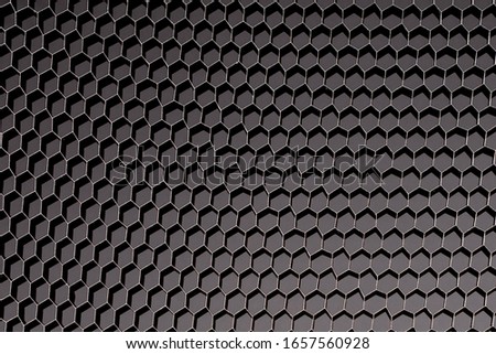 abstract honeycomb background, Abstract black texture background hexagon