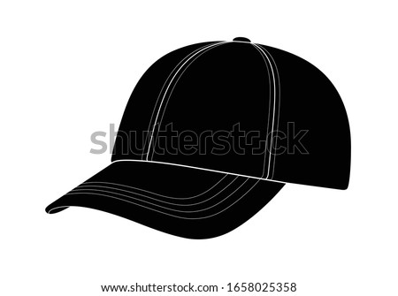 Cap on a white background. Vector illustration.