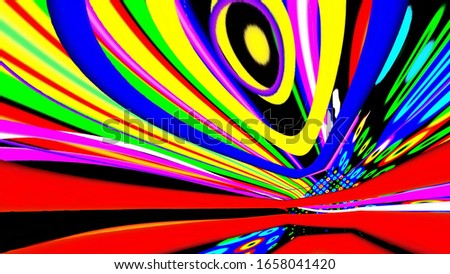 Light effects. Neon glow. Festive decoration. Colorful abstract background. Creative graphic design for poster, brochure, flyer and card. 
Backdrop for web, fabric and notepad cover.