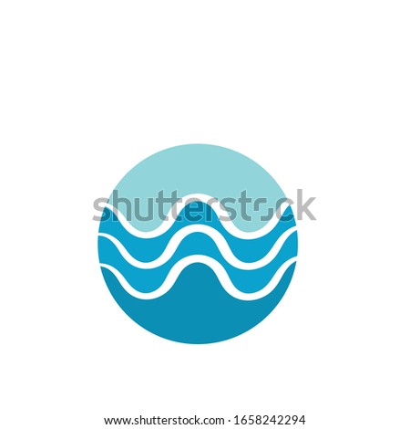 Water logo and symbol vector