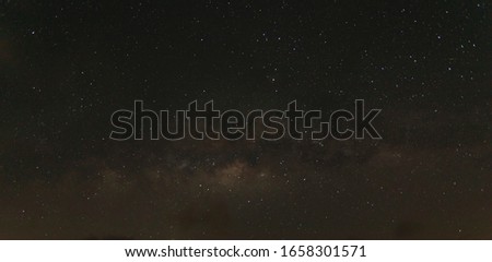 The milky way and night.