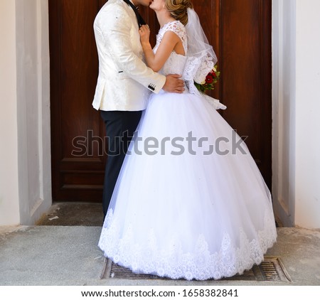 Photo session of married couple 