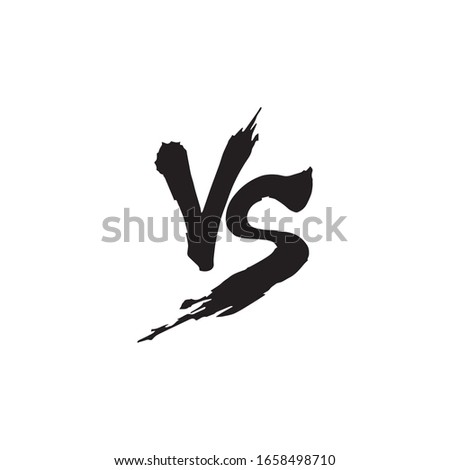 Versus Icon for Graphic Design Projects Royalty-Free Stock Photo #1658498710