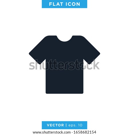T-shirt icon vector logo design template