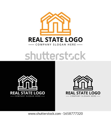 real estate logo design template