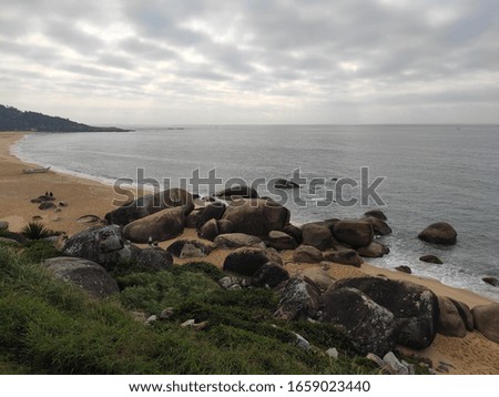 Some beach in Santa Catarina, Brazil