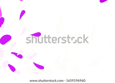 Light Purple vector doodle background with leaves. Shining colored illustration with leaves in doodle style. A new texture for your wallpaper design.