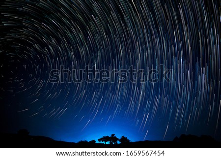 Star Trails Photography at Night