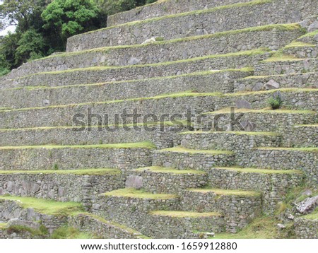 Ruins of the Inca City of Machu Picchu - Peru