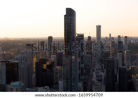 Downtown Toronto - From Above - Cityscape