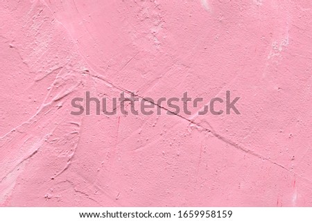 Pink Stucco Surface. Wall. Abstract Background