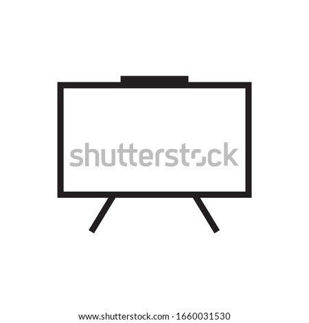 board vector icon, board symbol.  board sign on white background