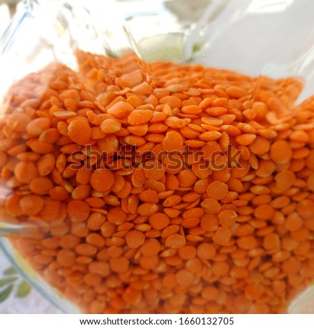 dry foods in a jar