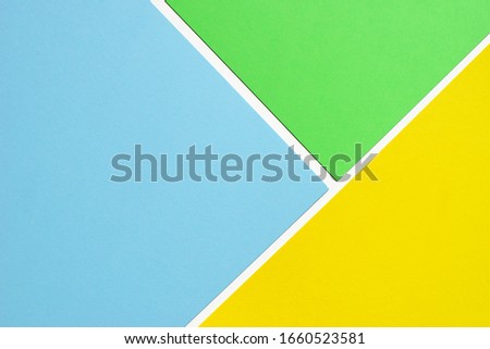 spread out colored cardboard sheets Royalty-Free Stock Photo #1660523581