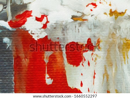 Abstract grunge background. Dirty style pattern. Simple painting art template with large textured brush strokes. Colorful pretty texture drawing by hand. Digital indigo wallpaper. Vintage backdrop.