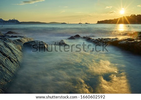 Croatia summer peaceful coast life