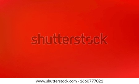 Vermilion colored abstract gradient mesh Background. Minimal texture. Clear banner template. Easy to edit pristine color vector illustration. Magic style bright. Net trendy fantasy. 