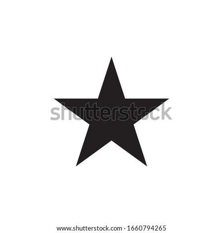 Star Icon for Graphic Design Projects Royalty-Free Stock Photo #1660794265