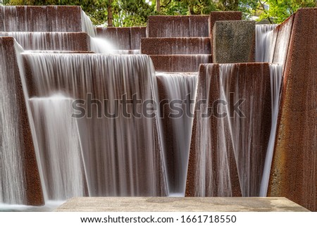 The Keller Fountain found in the downtown Portland, Oregon district