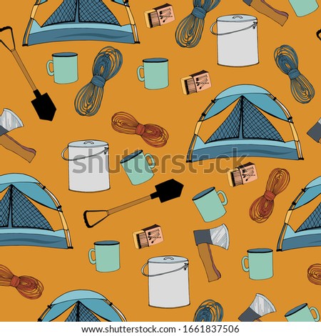 Tourism, travel pattern. colorful seamless pattern seamless pattern, background, vector, Endless texture can be used for wallpaper, pattern fills, web pages, background, surface.