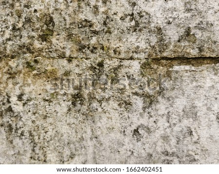 Concrete wall in winter Background
