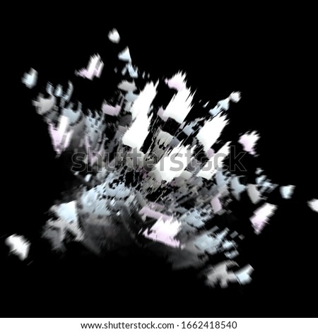 Black, white, pink and purple graphic background image decoration.
