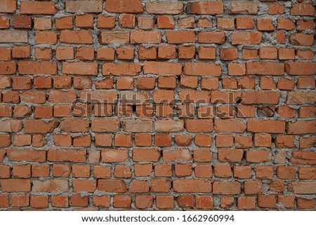 Red Brick Wall Seamless Background