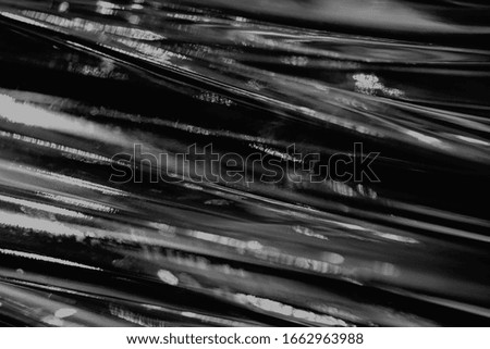 Abstract dynamic black blurred soft focused minimal futuristic techno glass background
