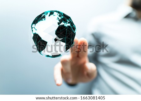 Holding Business World connection digital
