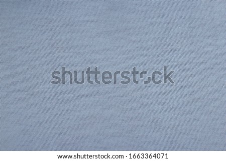 texture of melange blue fabric