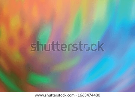 Light Blue, Yellow vector blurred shine abstract texture. Modern abstract illustration with gradient. Background for a cell phone.