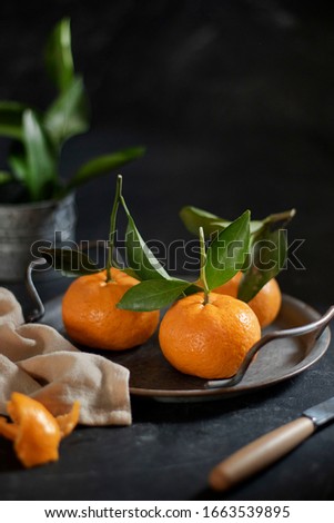 Fresh Chinese Orange Fruit stock image in high quality HD, a popular symbol of good luck