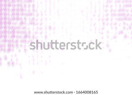 Light Pink vector pattern with spheres. Modern abstract illustration with colorful water drops. Pattern for ads, leaflets.