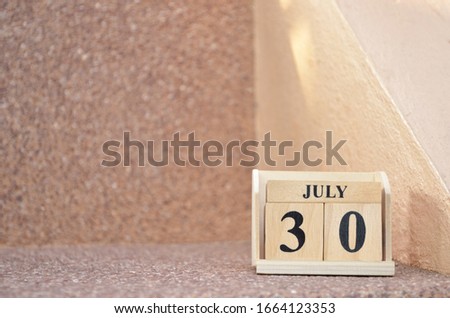 July 30, Empty gravel background. 