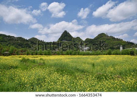 Natural scenery of ancient villages in Guizhou