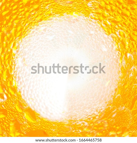 Abstract background of cold beer and foam
