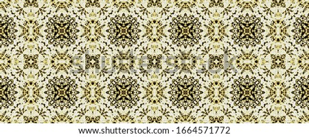 Portuguese Geometric Batik Floor. Gold Floral Boho Gold Bohemian Floral Ikat. Gold Tribal Ethnic Pattern. Luxury Ethnic Pattern Print. Vintage Seamless Texture. Morocco Geometric Flower Ink.