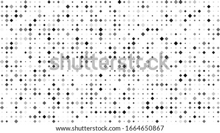 Stock vector abstract geometric pattern. Large and small diamond halftone design background element web banner and poster. illustration eps 10.