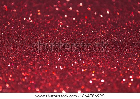 Abstract Red Background with Bokeh Effect
