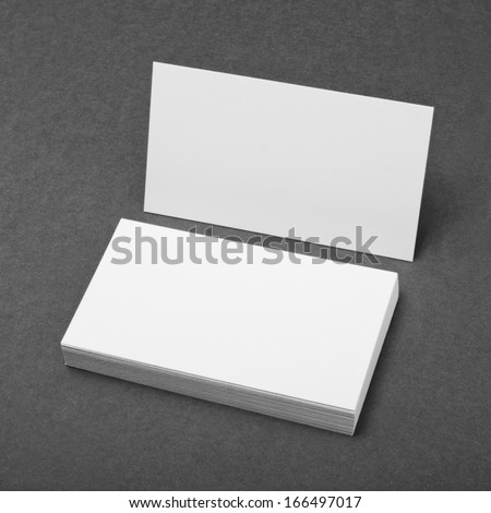 identity design, corporate templates, company style, blank business cards on grey background