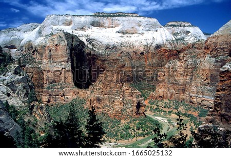 Zion Valley in Utah, USA